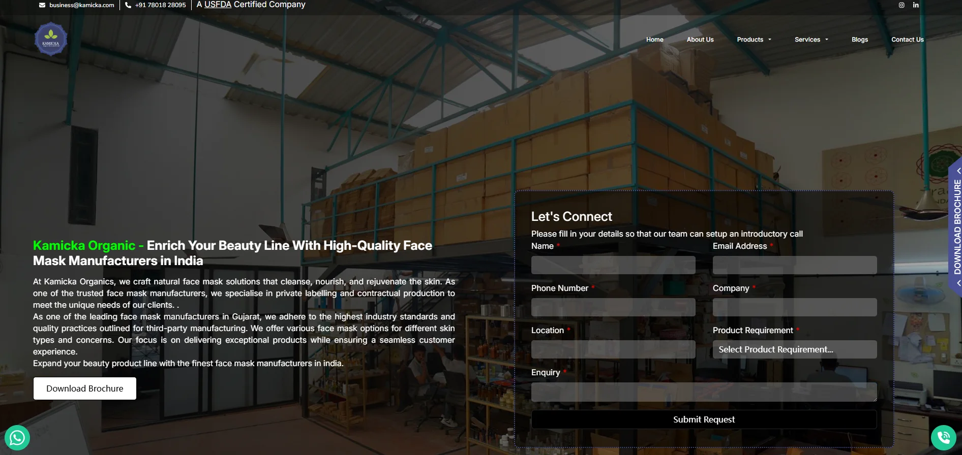 Top 10 Private Label Facial Mask Manufacturers in India